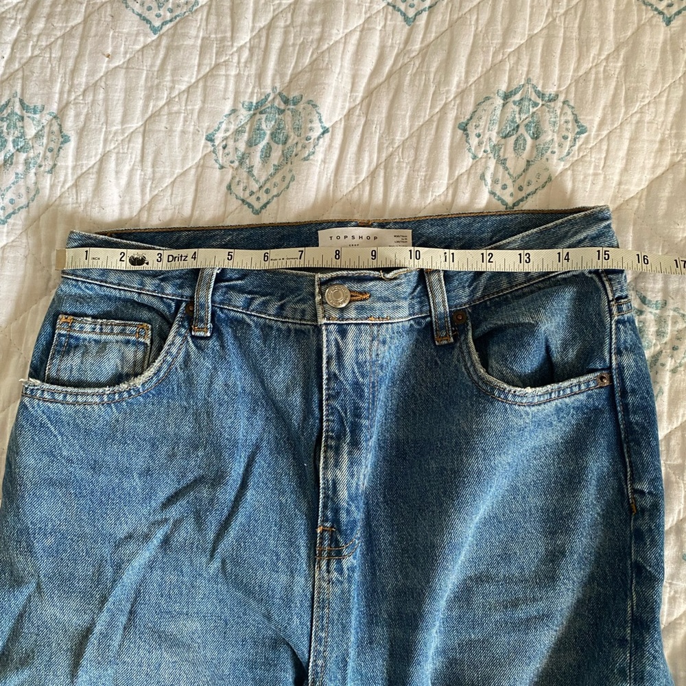 TOPSHOP non-stretch wide leg denim, size 30 - Picture 7 of 7